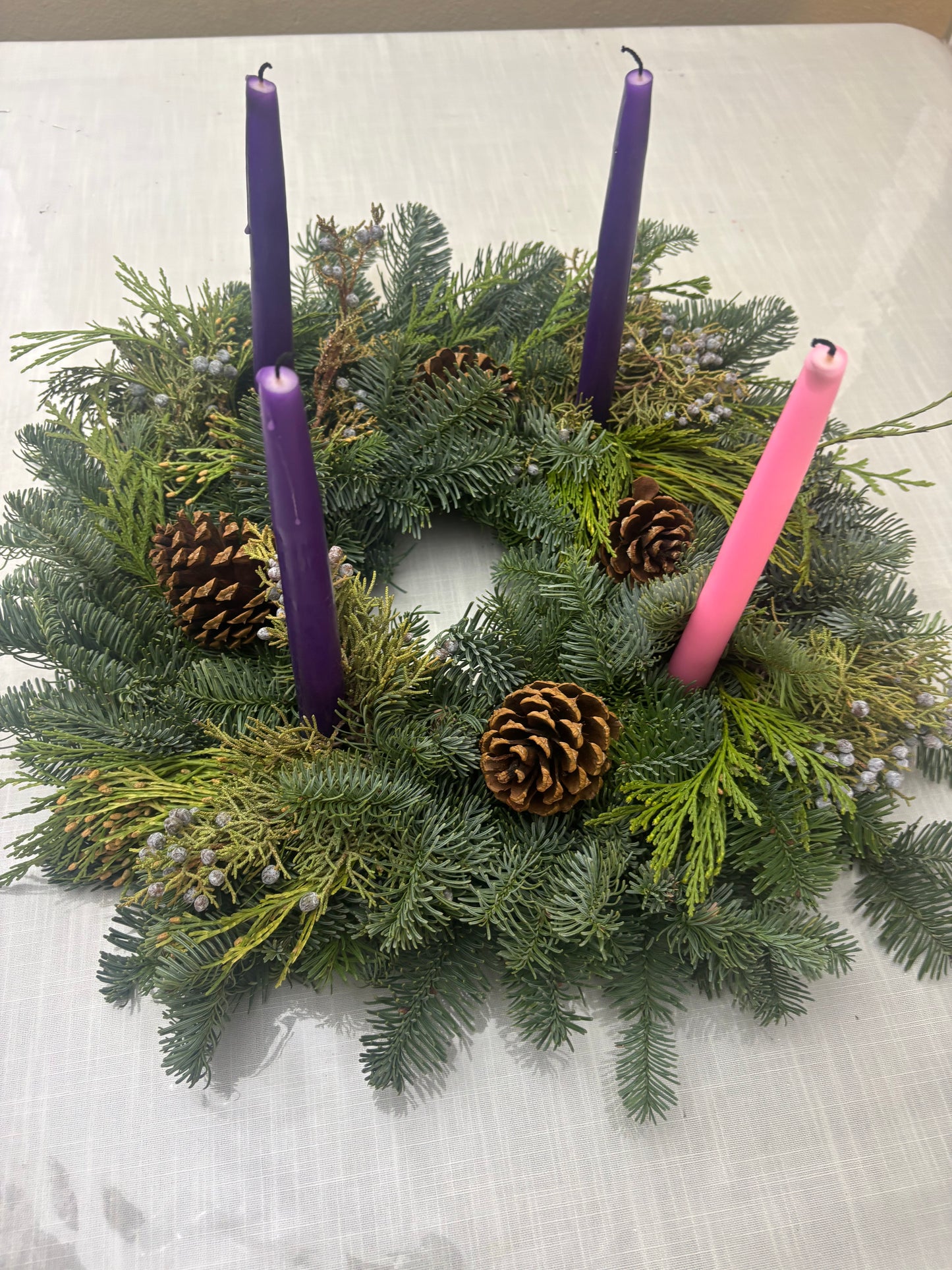 Advent Christmas wreath