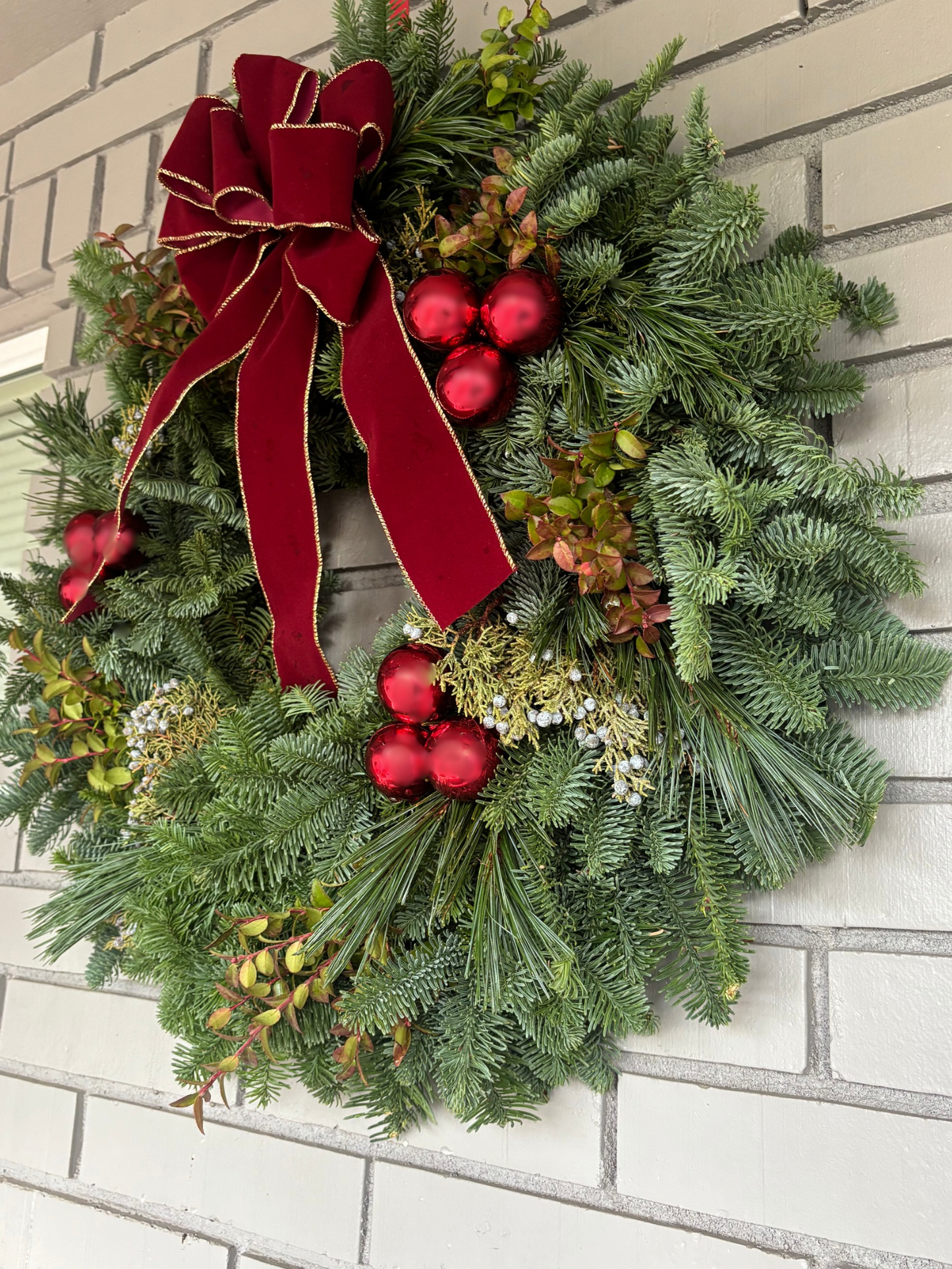 Royal holiday Wreath