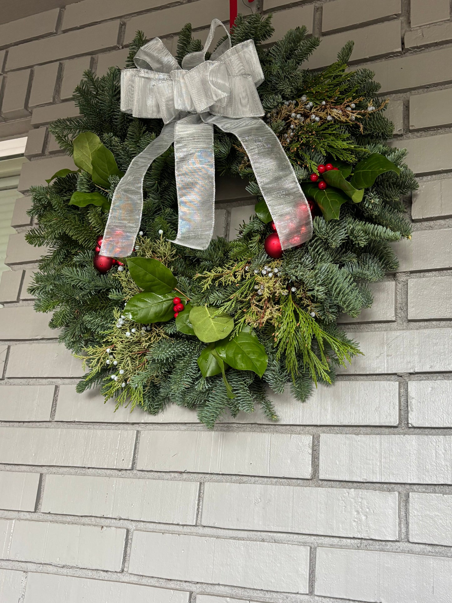 Snowy Entry wreath
