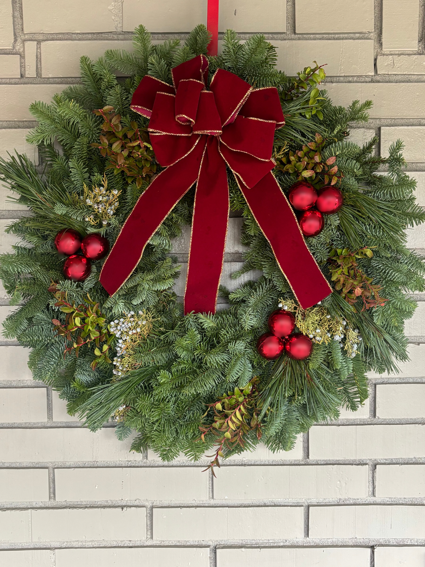 Royal holiday Wreath