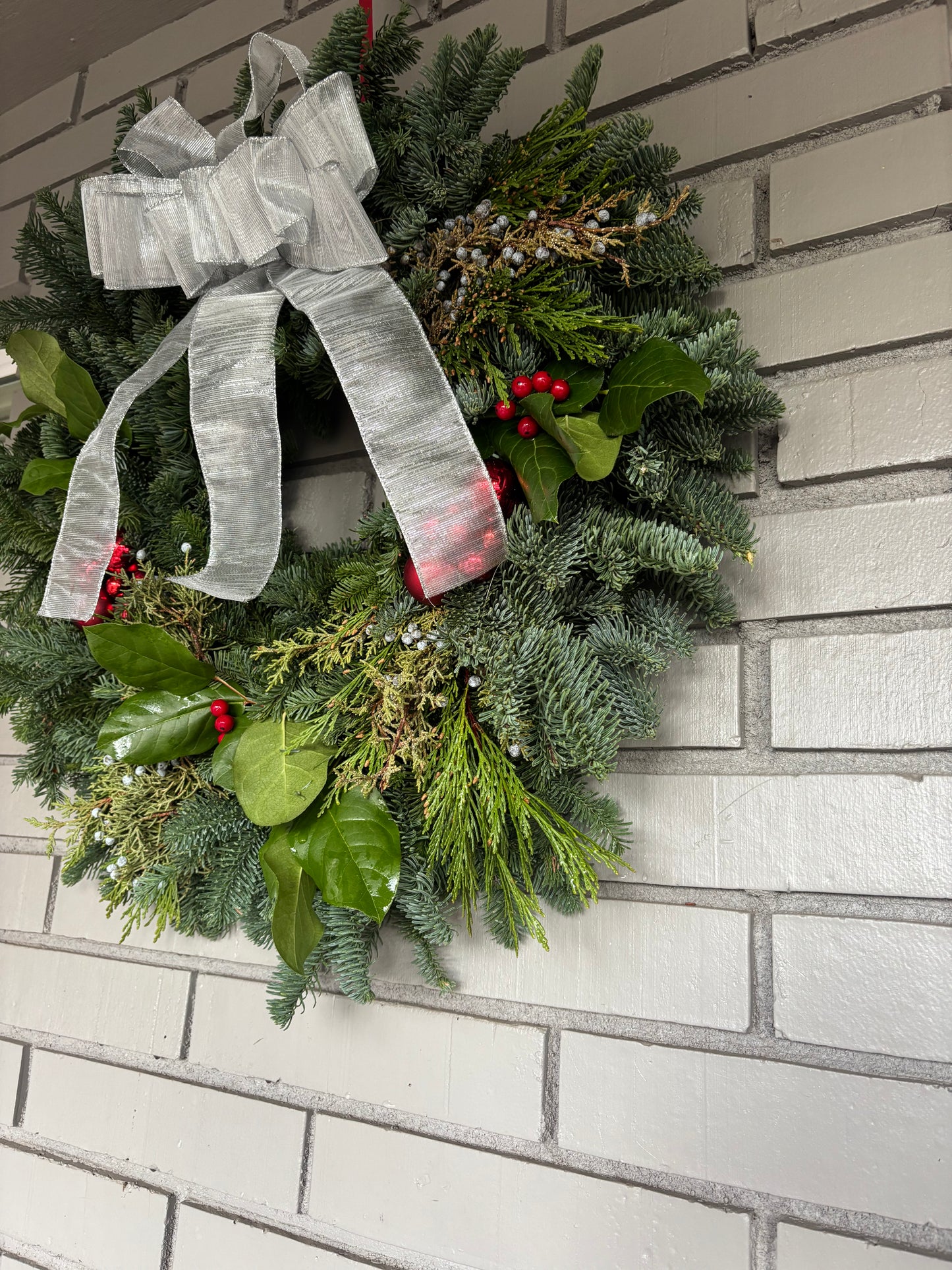 Snowy Entry wreath