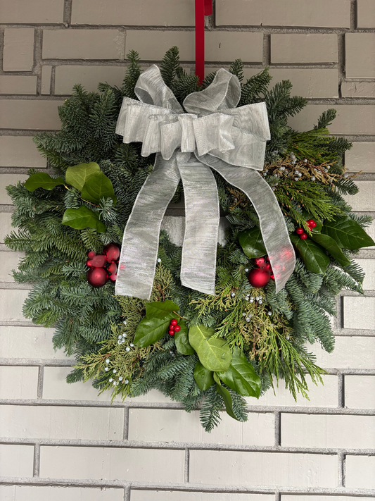 Snowy Entry wreath