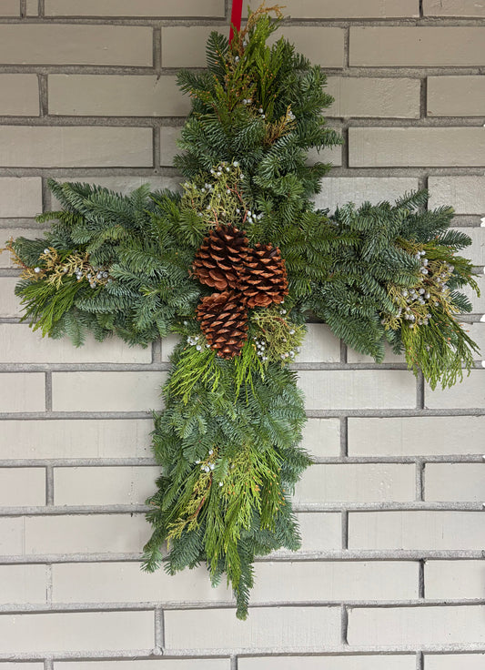 Cross wreath