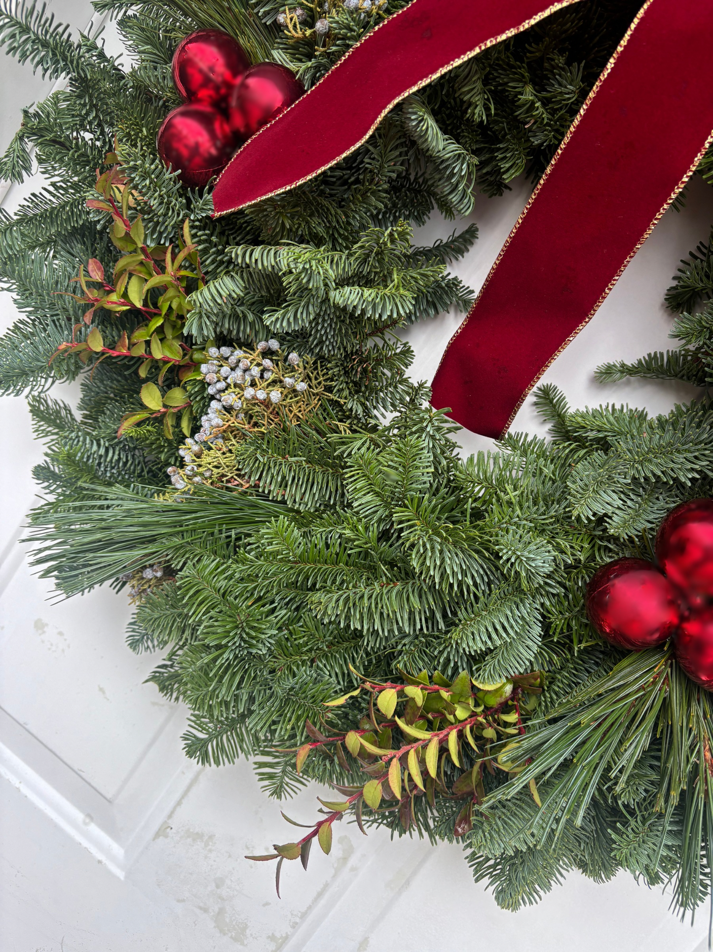 Royal holiday Wreath