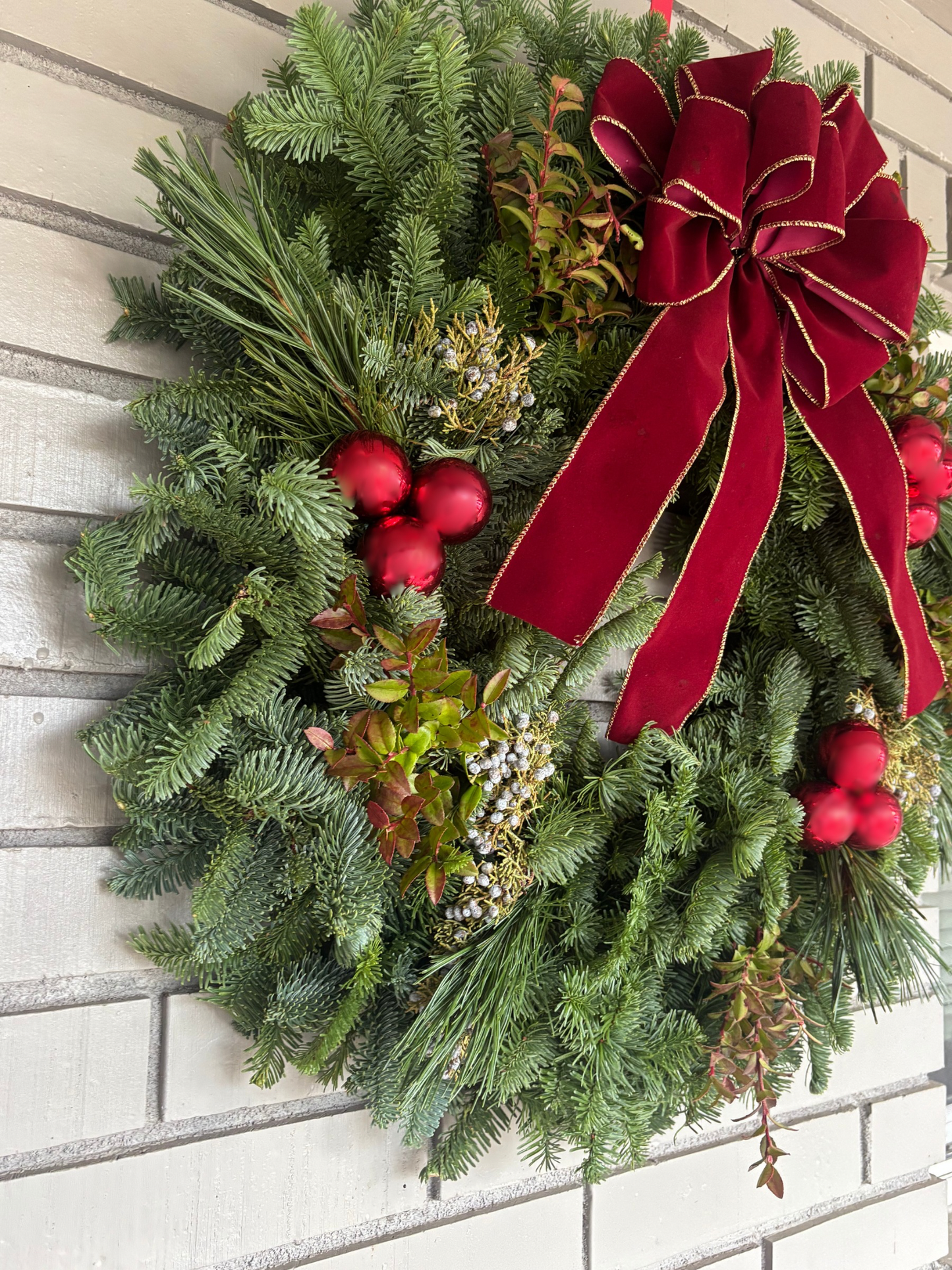 Royal holiday Wreath